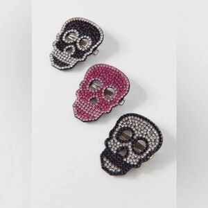 Urban Outfitters RHINESTONE ICON CLIP SET, NWT